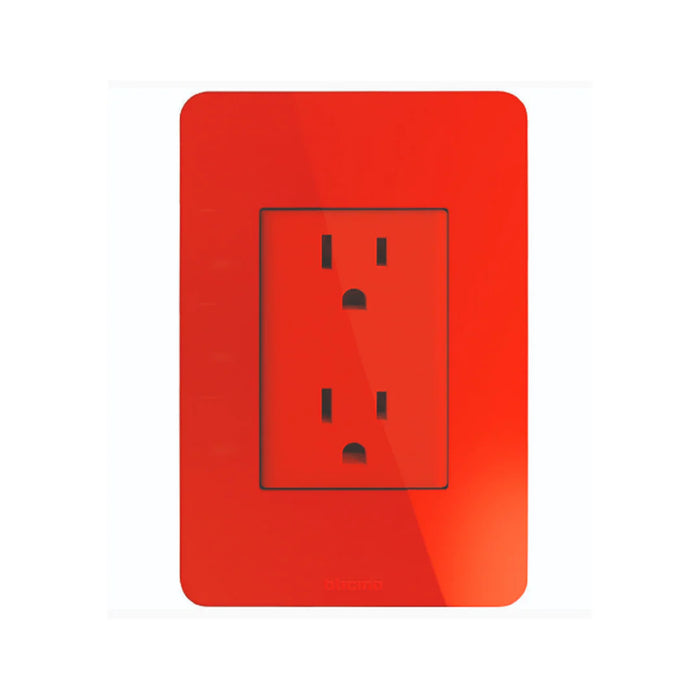 QUINCIÑO GO TOMA CORRIENTE DUPLEX 2P+T 15A 127V C/PLACA SKU J4188RQ