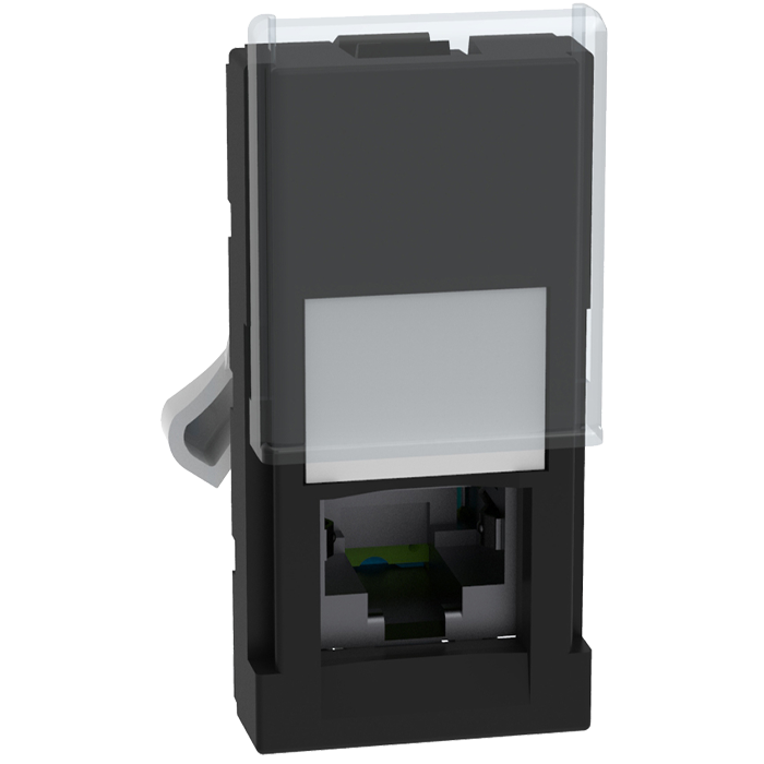 QUINZIÑO GO CONECTOR RJ45 CAT 5E 1MOD NEGRO TOOLLESS