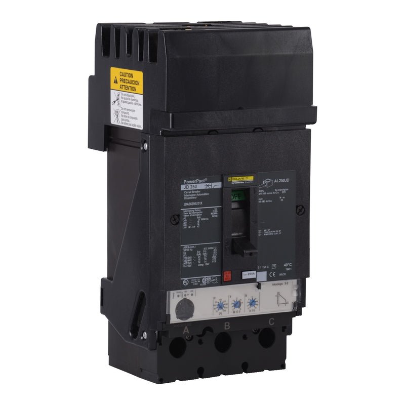 SQUARE D INT TERMOMAG I-LINE 3X250A 18KA 480VAC 250VDC