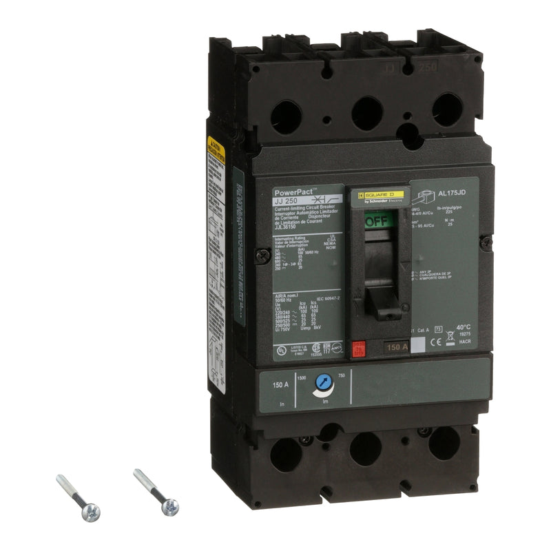 SQUARE D INT TERMOMAG C/ZAPATA 3X150A 65KA 480VAC 250VDC