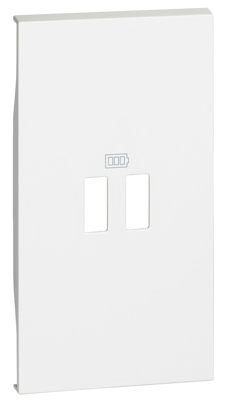 LIVING NOW CUBRETECLA CARGADOR USB 2 MOD. (K4285C2 K4287C2) BLAN