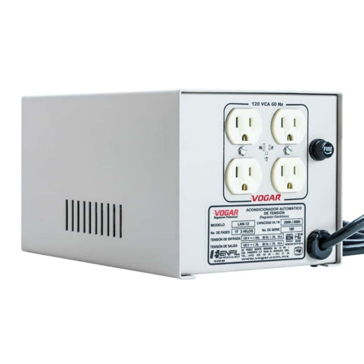 VOGAR ACONDICIONADOR DE LINEA 1 FASE 2KVA 120 V
