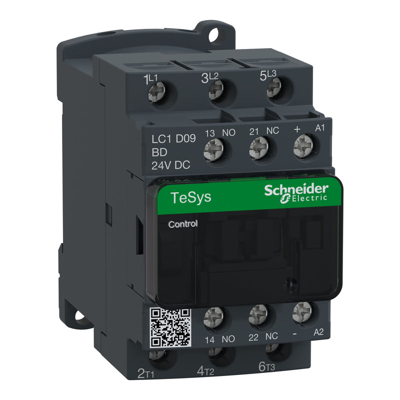 TELEMEC CONTACTOR MAGNETICO 3P 9A 1NA-1NC B-24 VCD