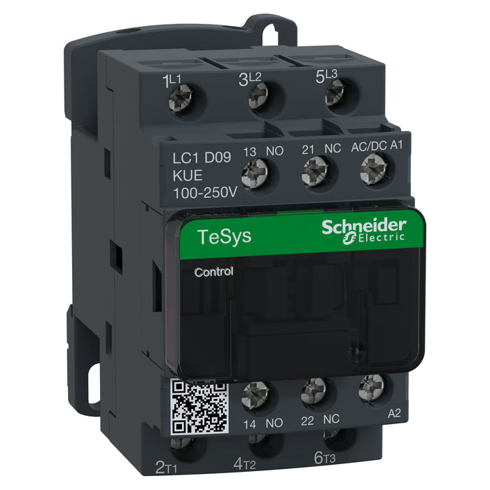 TELEMEC CONTACTOR 3P 440V 9A 100-250V ACD