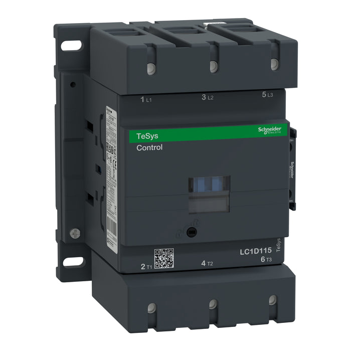 TELEMEC CONTACTOR MAGNETICO 3P 115A 1NA-1NC 120VAC