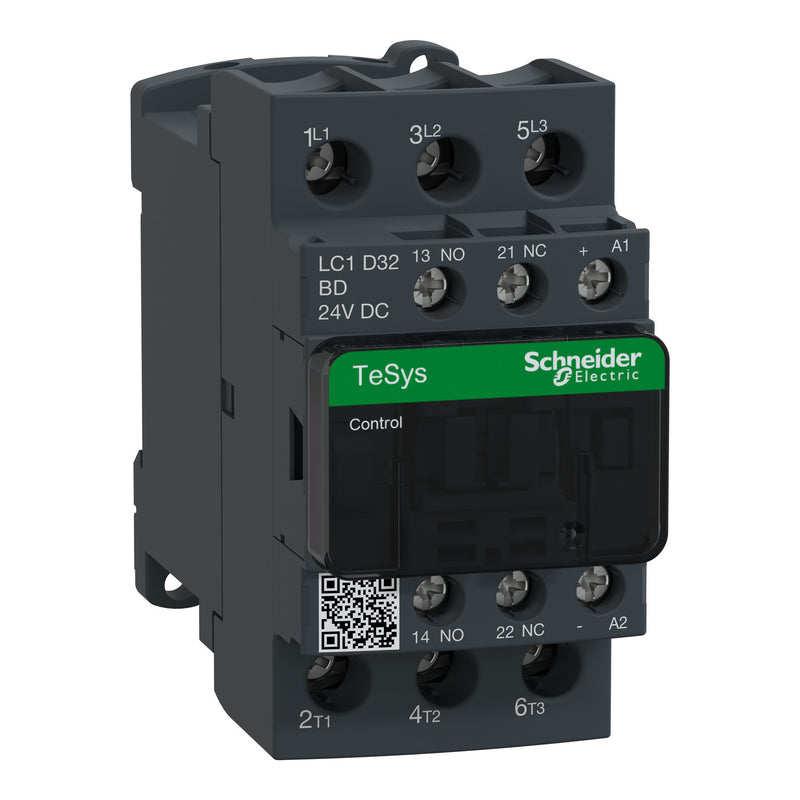 TELEMEC CONTACTOR MAGNETICO 3P 32A 1NA+1NC B-24 VC
