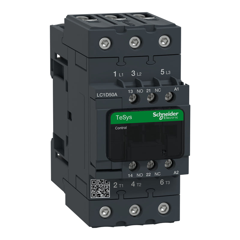 TELEMEQ CONTACTOR MAGNETICO 3P 50A 1NA-1NC 220V