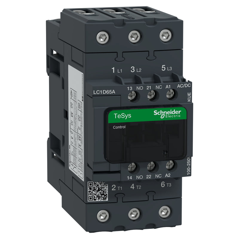 TELEMEC CONTACTOR 3P AC3 <= 440V 65A 100-250V AC