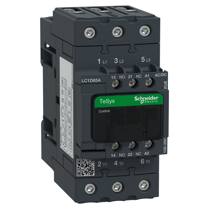 TELEMEC CONTACTOR 3P AC3 <= 440V 65A 100-250V AC