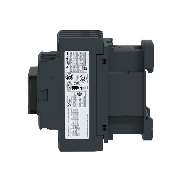 TELEMECANIQUE CONTACTOR 20A 4P 4NA AC1 24VCC