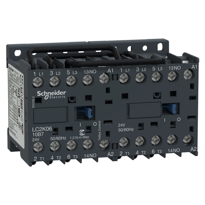 TELEMEC MINICONTACTOR K REV 3P 9A 1NA+0NC 110VCA