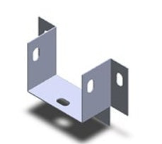 CROSSLINE ADAPTADOR DUCTO 101.6X101.6mm