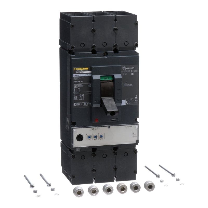 SCHNEIDER INT TEMOMAG C/UNIDAD DE CONTROL 3P 400AMP 480V 35KA