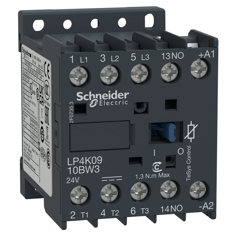 TELEMEC MINICONTACTOR MAGNET. TRIPOLAR 9A 690VAC 1AUX 1NO