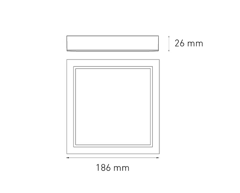 MAGG SQ 13 FLAT S 100-240V 40K BC