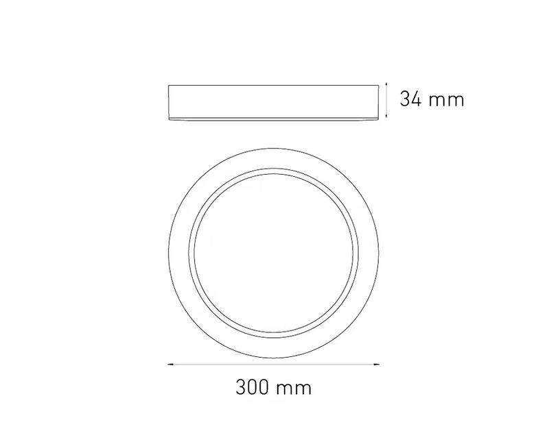 MAGG LUNA 25 FLAT S 100-305V 40K BC