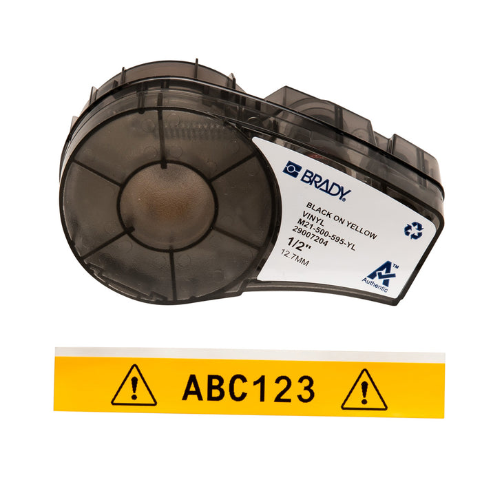 BRADY Etiqueta Amarillo 1/2" P/Imp. Bmp21-Plus C/Ribbon SKU: M21-500-595-YL