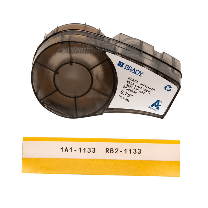 BRADY CINTA BLANCO+TRANSLUCIDO 3/4" X 14'  P/IMP. BMP21-PLUS