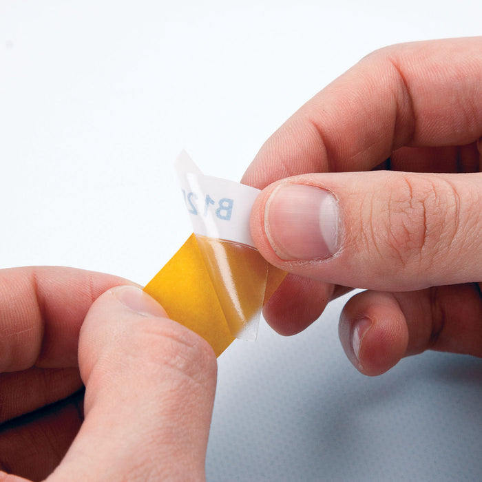 BRADY Etiqueta Bco/Ngo 3/4" Autolaminable P/Imp. Bmp21-Plus SKU: M21-750-427