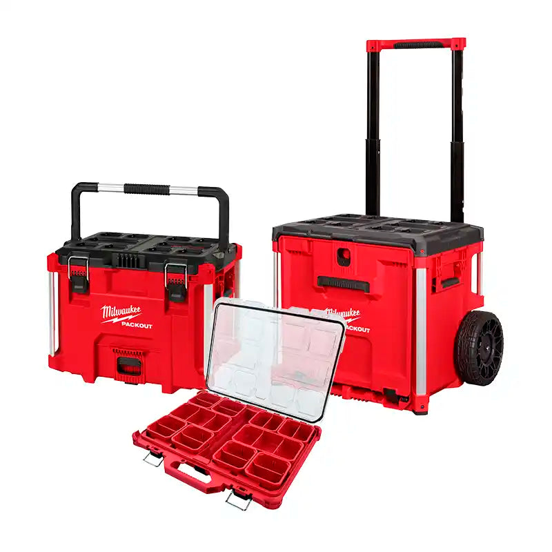 MILWAUKEE COMBO DE HERRAMIENTAS 48228420+48228423+48228431