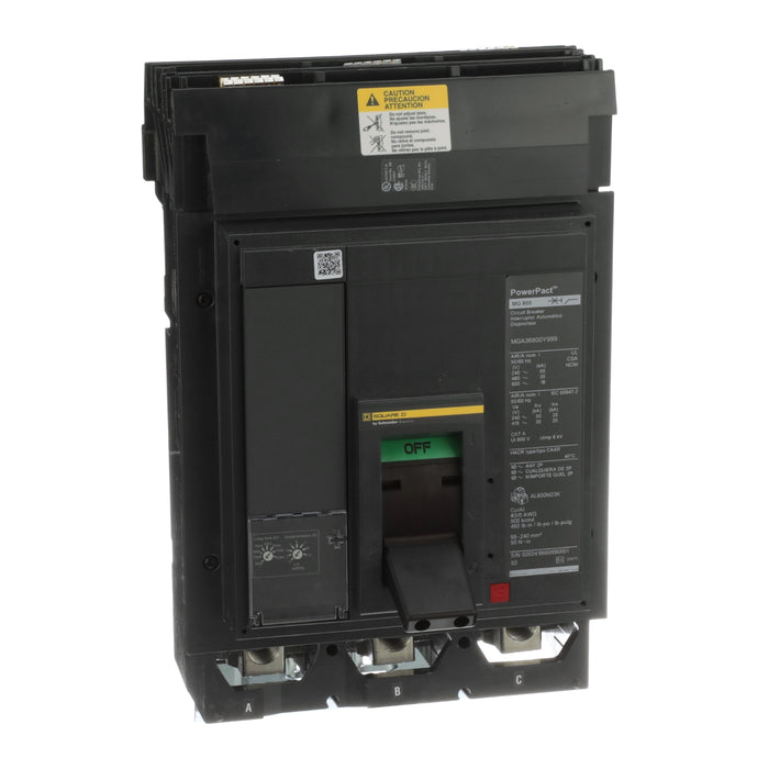 SQUARE D INT ELECTRONICO I-LINE 3F 300-800A 35KA 480VAC