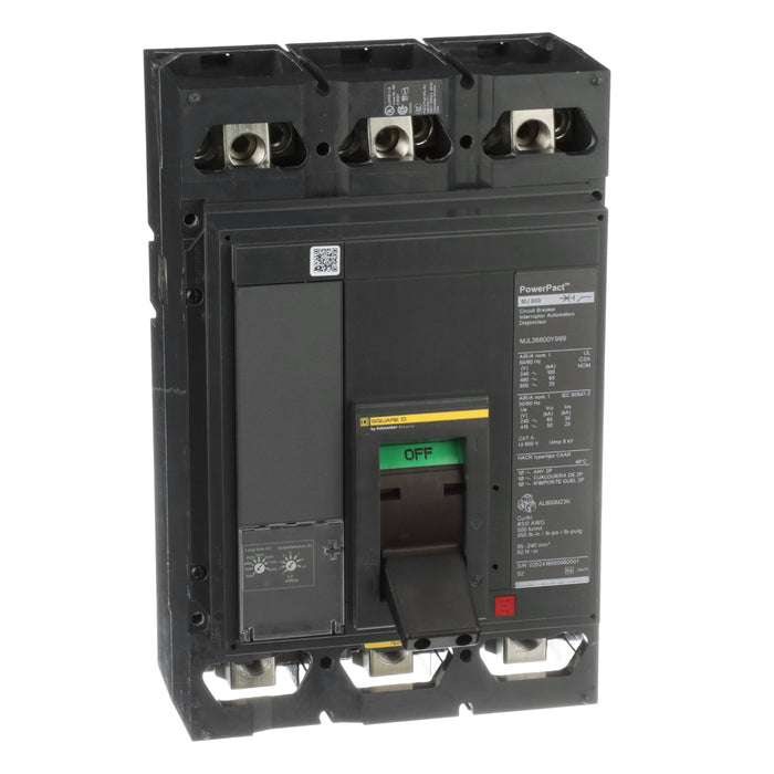 SQUARE D INT ELECTRONICO C/ZAP 3F 300-800A 35KA 480VAC