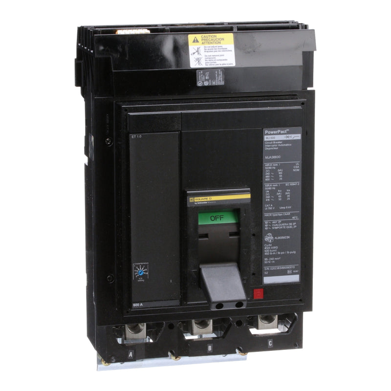 SQUARE D INT ELECTRONICO I-LINE 3X600A 65KA 480VAC