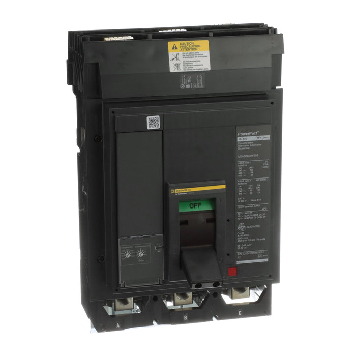 SQUARE D INTERRUPTOR I-LINE AJUSTE 300-800A 3P 25KA 600VAC