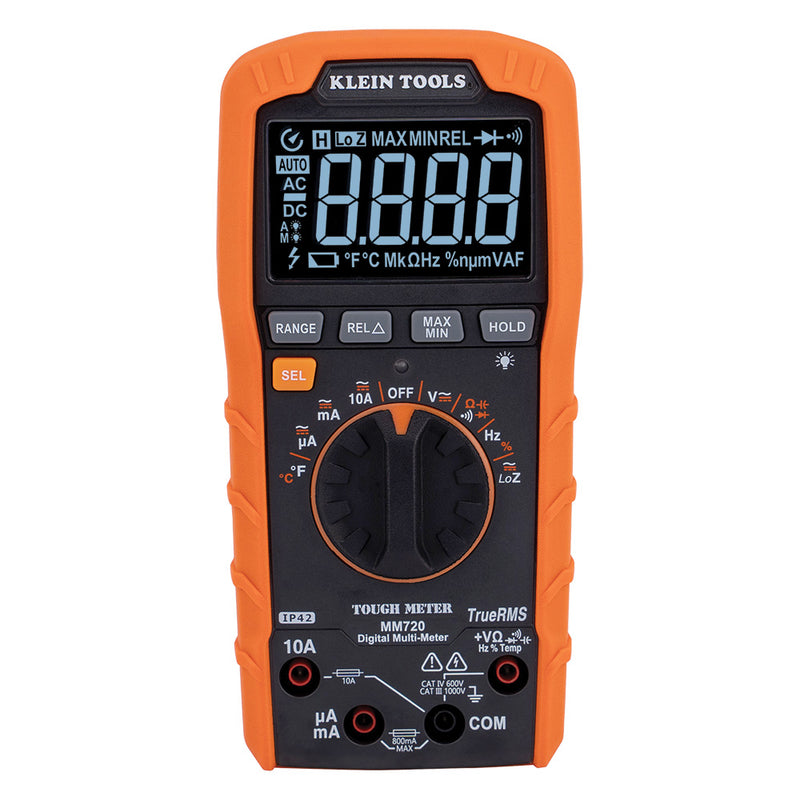 KLEIN MULTIMETRO DIG 1000V TEMP