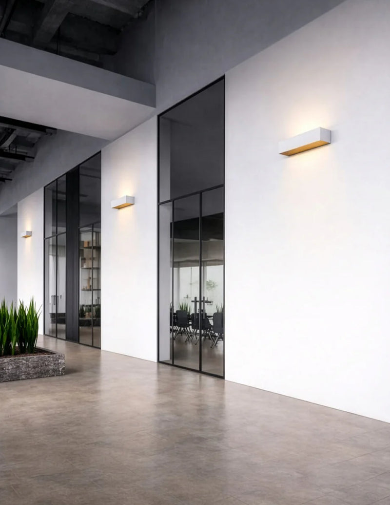 ESTEVEZ IRON 20W LED LUZ CALIDA DECORATIVE WALL BLANCO
