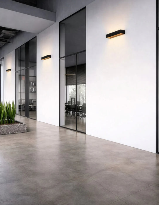 ESTEVEZ IRON 20W LED LUZ CALIDA DECORATIVE WALL NEGRO