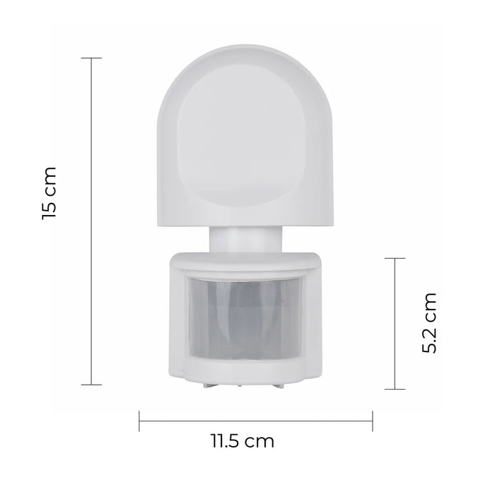 ESTEVEZ SENSOR PIR PARED 180D IP44 BLANCO ESTEVEZ
