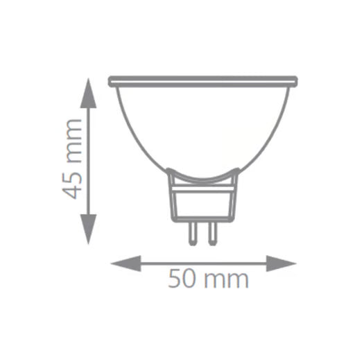 TECNOLITE FOCO MR16 LED 7W 3000K 600LM RADIUM II