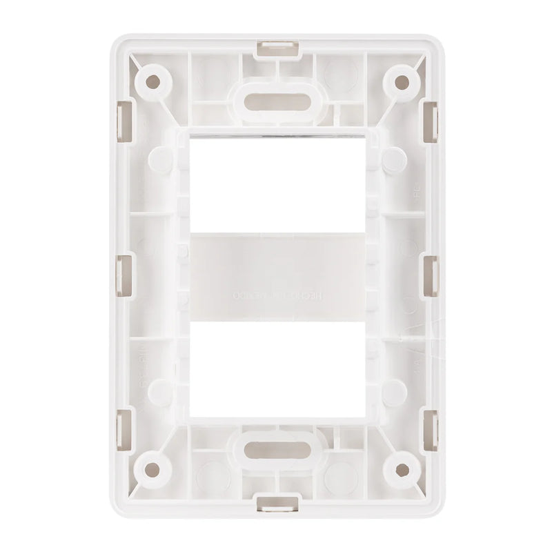 ESTEVEZ UNNO PLACA BLANCA 2U CHASIS BLANCO
