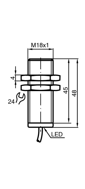 PEPPERL INDUCTIVE SENSOR NCB8-18GM50-Z4 105930