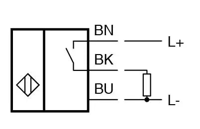 PEPPERL SENSOR INDUCTIVO M8 SN 2MM PNP CABLE 2MTS