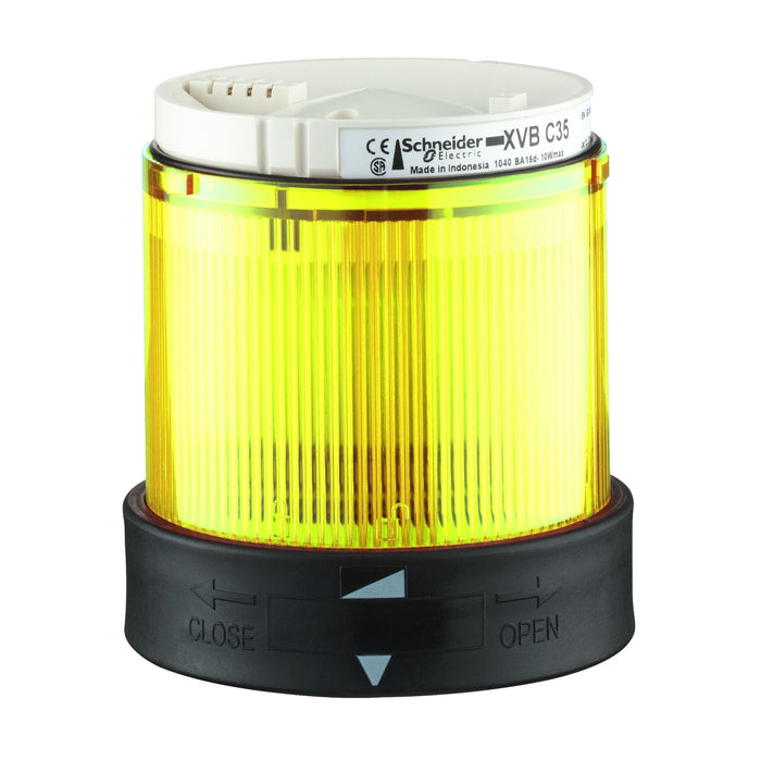 TELEMEC LUMITORRE DE LEDS FIJA 24VCA/CD AMARILLO