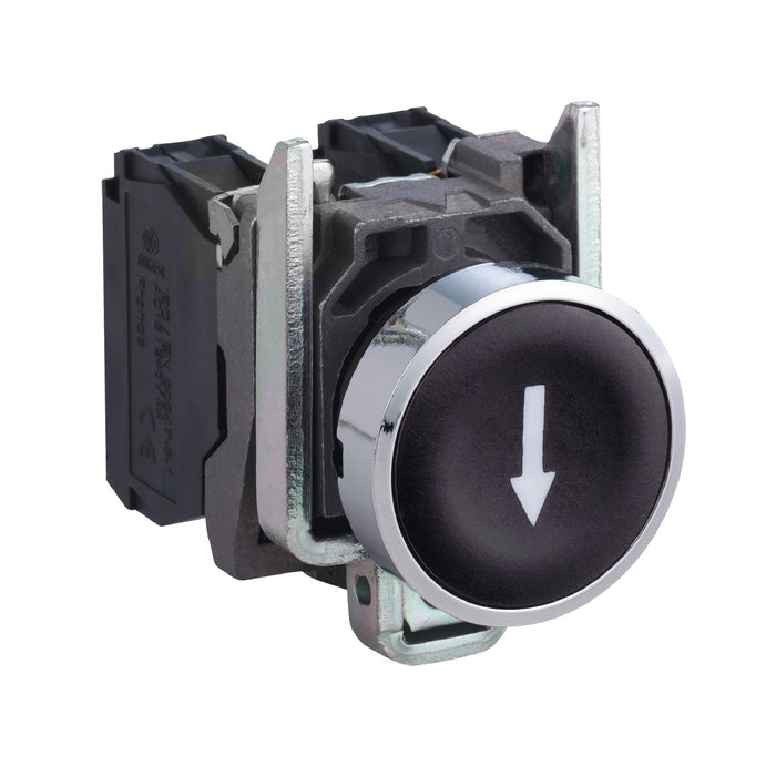 TELEMEC BOTON PULSADOR 22MM METALICO