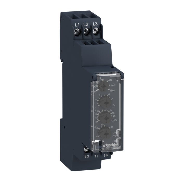 TELEMEC RELE CTRL 3F PERDIDA SEC. F +AS