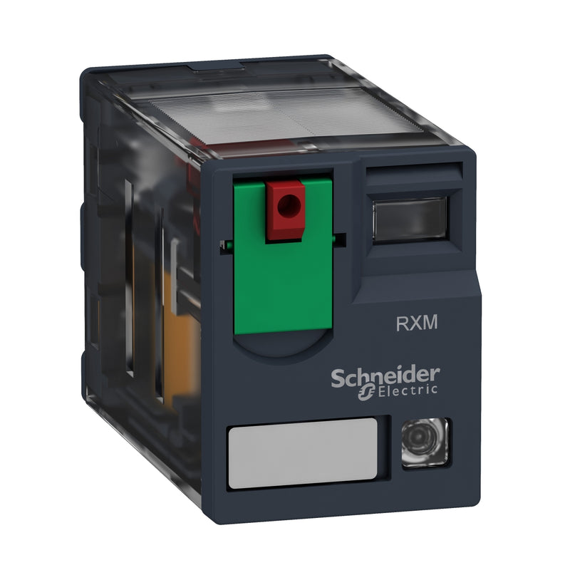 TELEMEC MINIATURE RELAY 2 CO WITH LED24 V AC