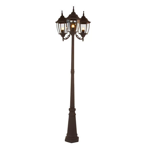 TECNOLITE EXTERIOR POSTES S/L100-240VE27X3 BADALONA PFT-6004-3/CF