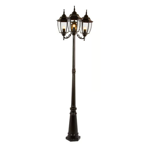 TECNOLITE EXTERIOR POSTES S/L100-240VE27X3 BADALONA PFT-6004-3/N
