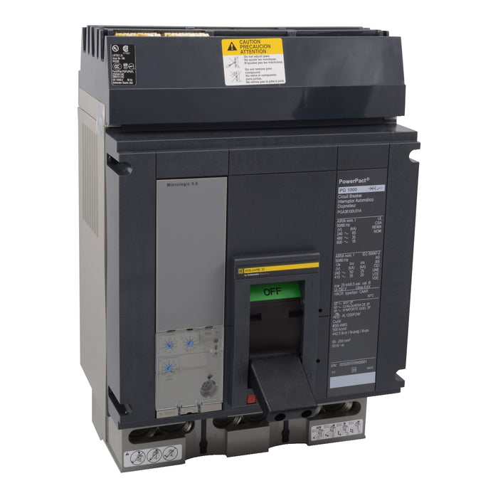 SQUARE D INT TERMOMAG I-LINE 3X1000A 35KA 480VAC