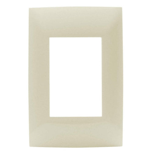 LEVITON CIEN PLACA DE 3 UNIDADES MARFIL