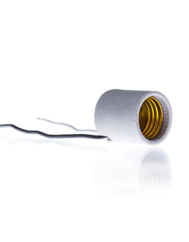 LUMI SOQUET PORCELANA C/CABLES E-26