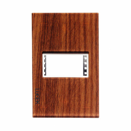 LUCEK PLACA METAL 1M MADERA CEREZO