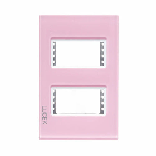 LUCEK COL PLACA 2MOD ROSA