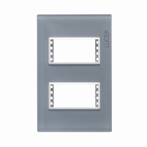 LUCEK COL PLACA 2MOD GRIS