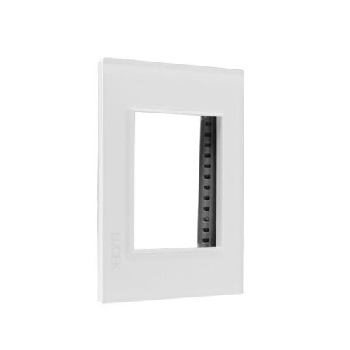 LUCEK CRIS PLACA 3 MOD CRISTAL BLANCO-AQUA