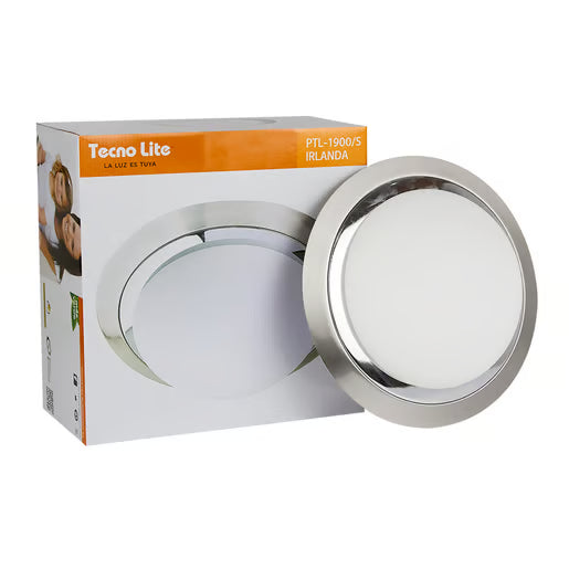 TECNOLITE CEILING IRLANDA SATIN E26 29CM